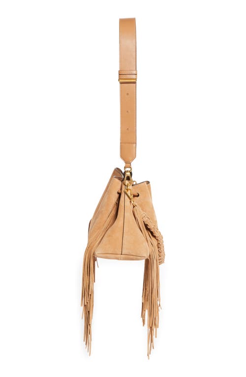 Jimmy Choo Bon Bon Fringe East/west Bucket Bag