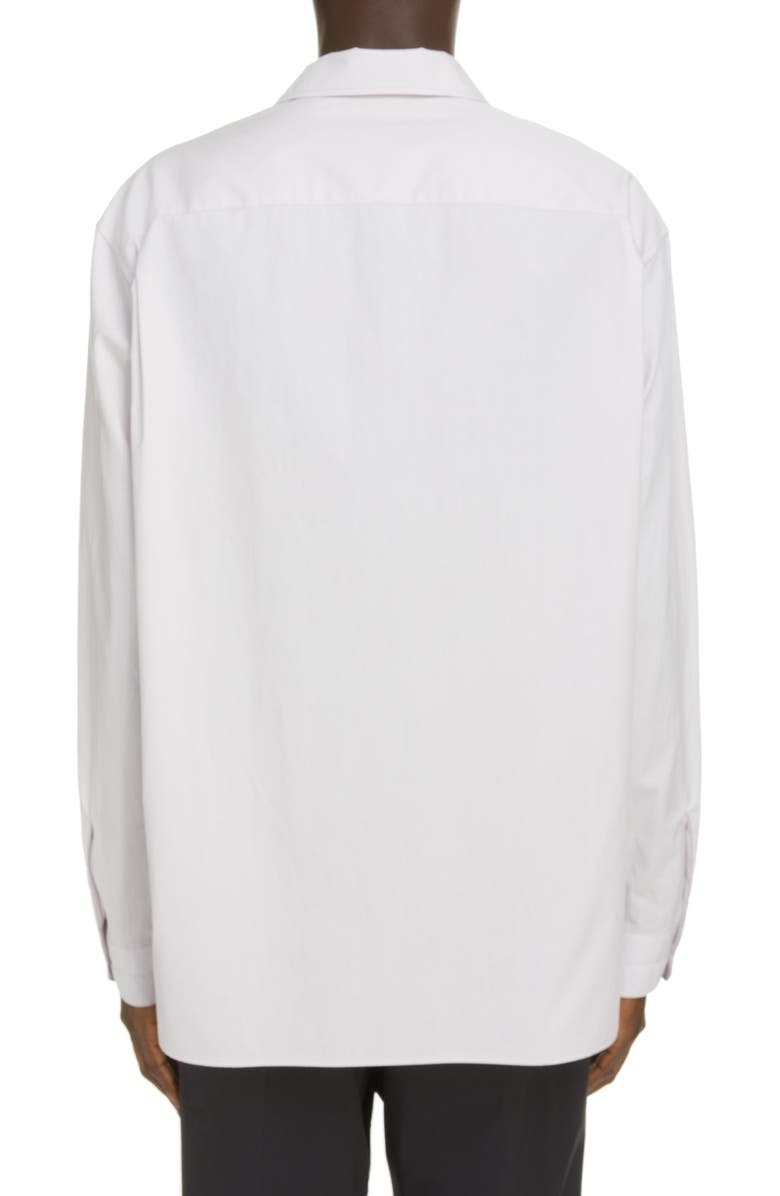 Lemaire Convertible Collar Button-Up Shirt, Alternate, color,