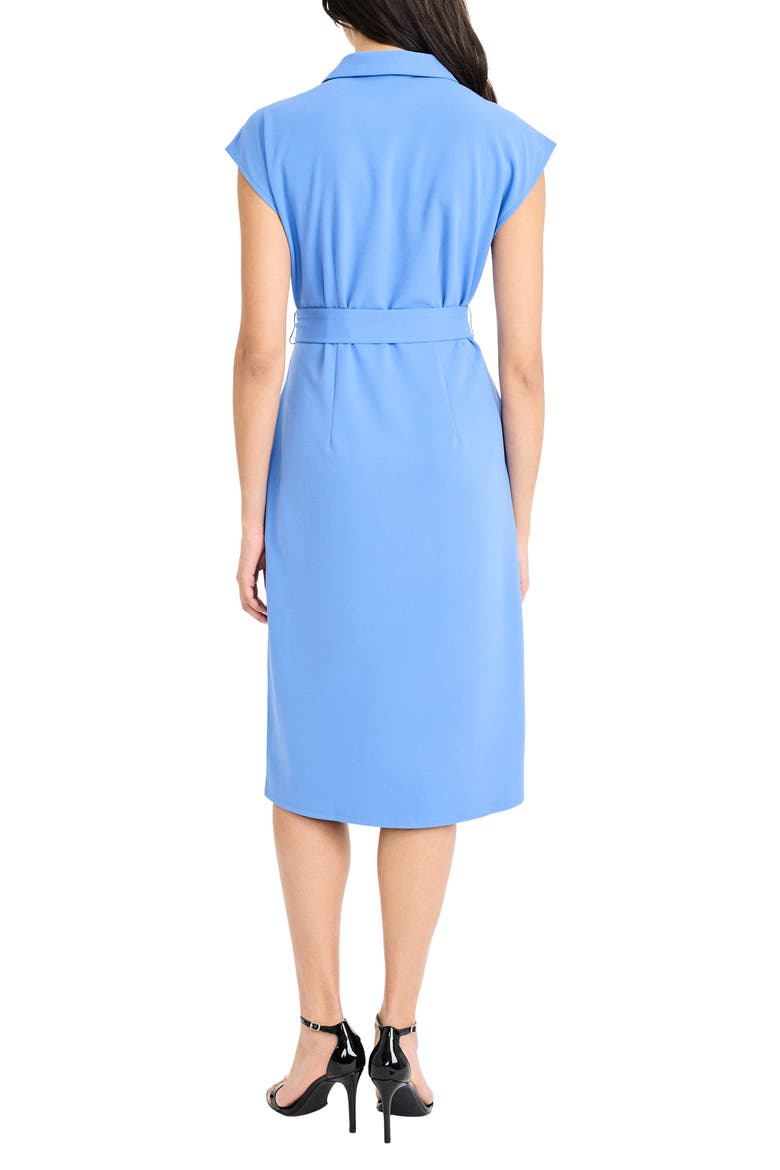 Collared Midi A-Line Dress, Alternate, color, ULTRAMARINE