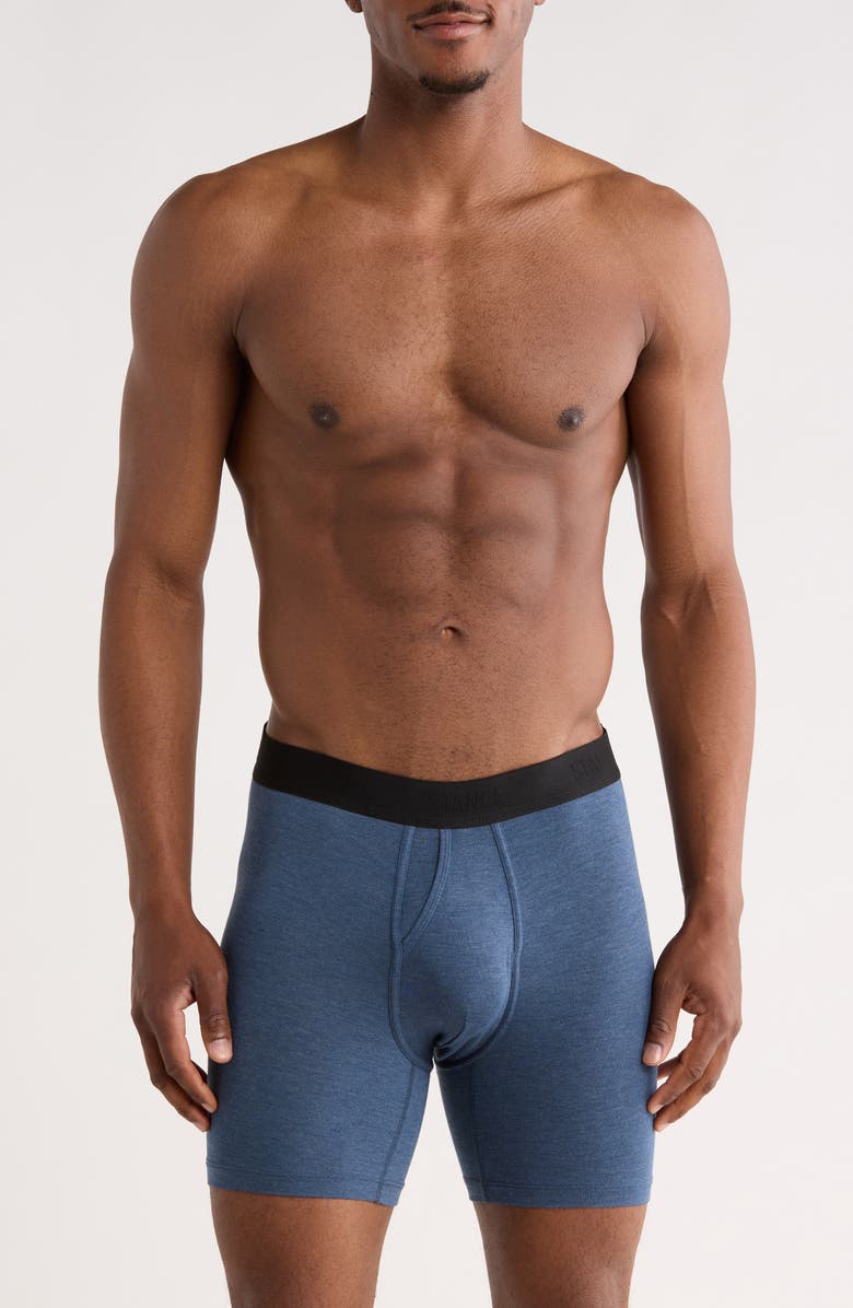 Stance Men's Regulation Solid Boxer Briefs, Main, color, Navy