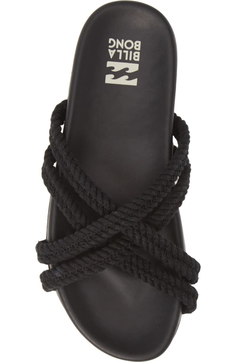 Billabong Rope Tide Slide Sandal, Alternate, color,