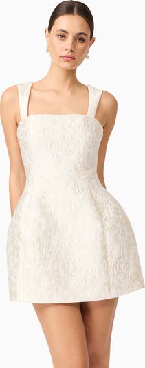 Galadirel Jacquard Sleeveless Minidress