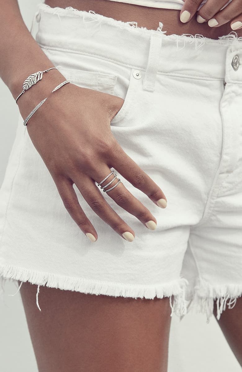 Nadri Feather Bracelet, Alternate, color, 