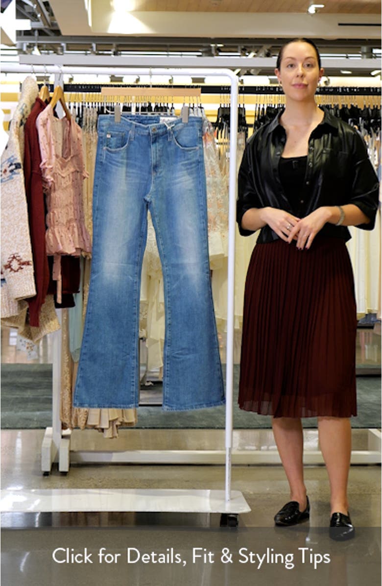 Farrah Mid Rise Bootcut Jeans, sales video thumbnail