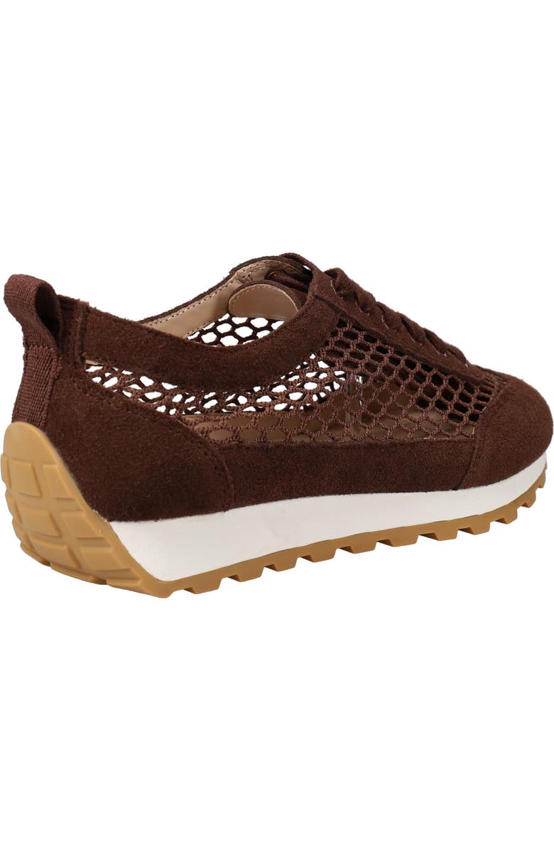 Pelle Moda Kimsy Lace-Up Sneaker, Alternate, color, Espresso