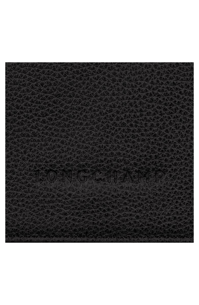 Longchamp Le Foulonné Leather Trifold Wallet, Alternate, color, 
