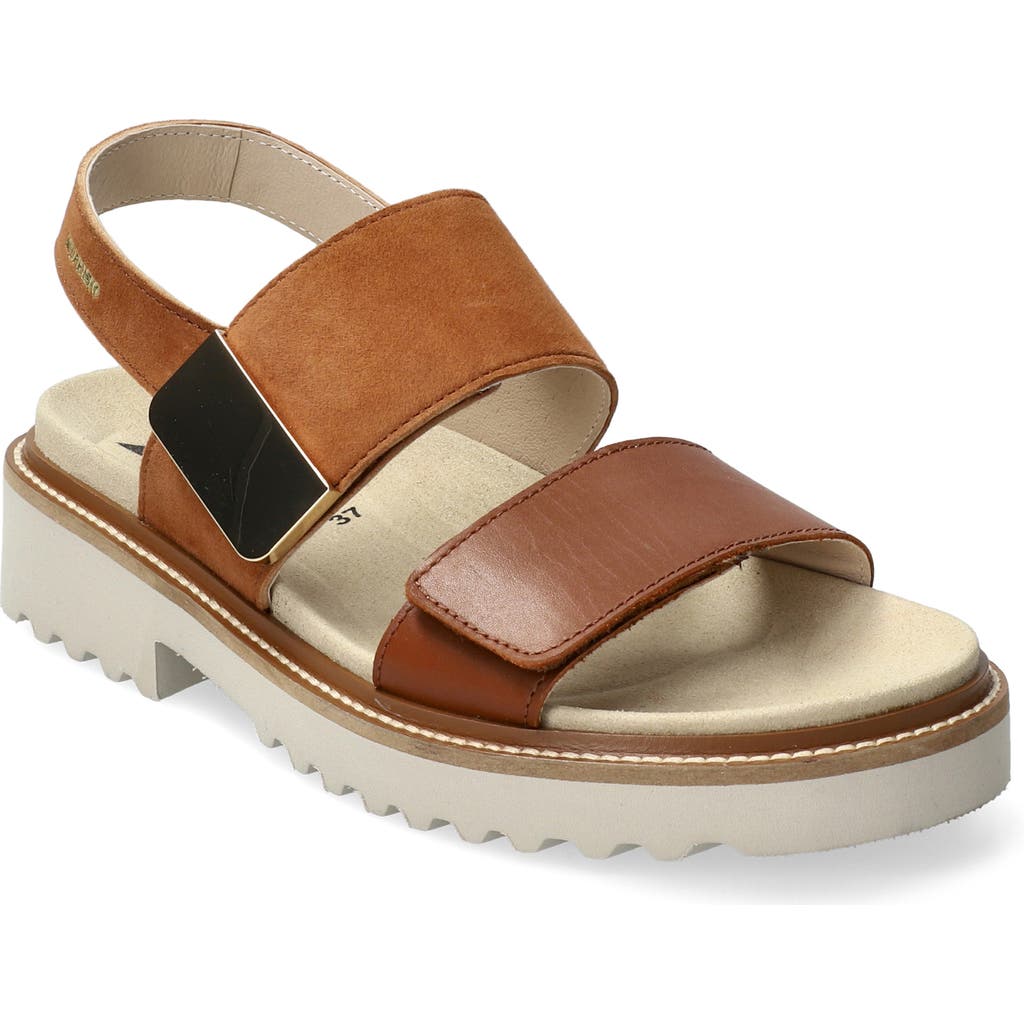 Mephisto Violane Platform Sandal In Chili