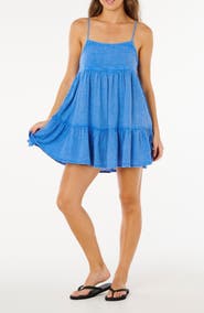 Rip Curl Classic Surf Tiered Cotton Sundress