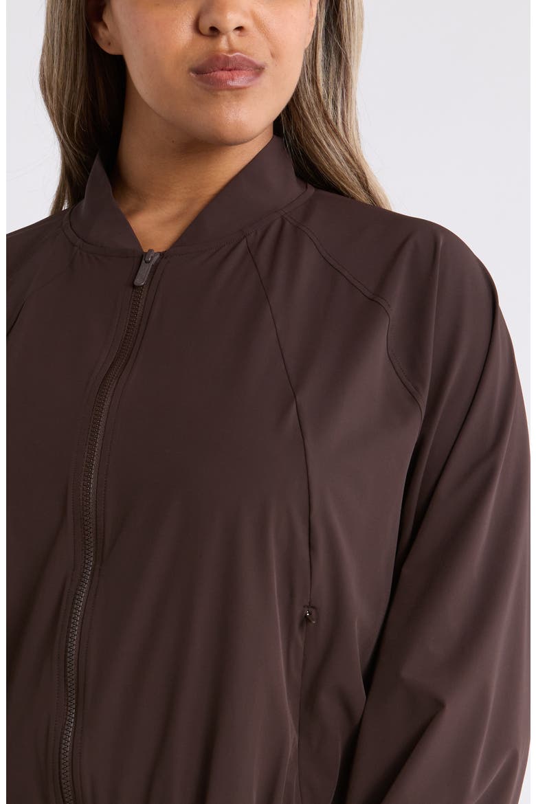 Atlas Bomber Jacket, Alternate, color, BROWN MOLE