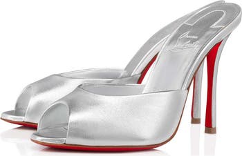 Christian Louboutin Me Dolly Peep Toe Slide Sandal (Women) | Nordstrom