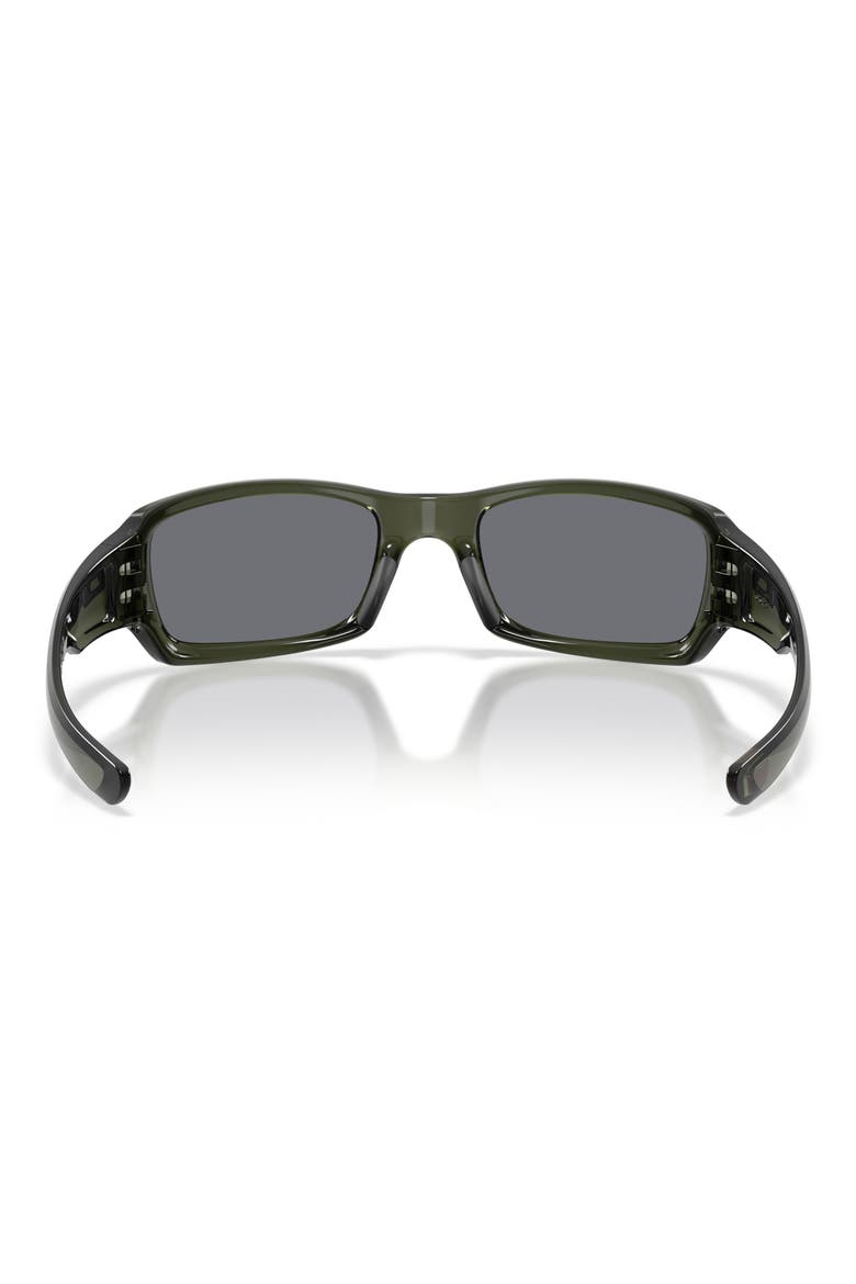 Fives Squared 54mm Rectangle Sunglasses, Alternate, color, OLIVE INK / GREY