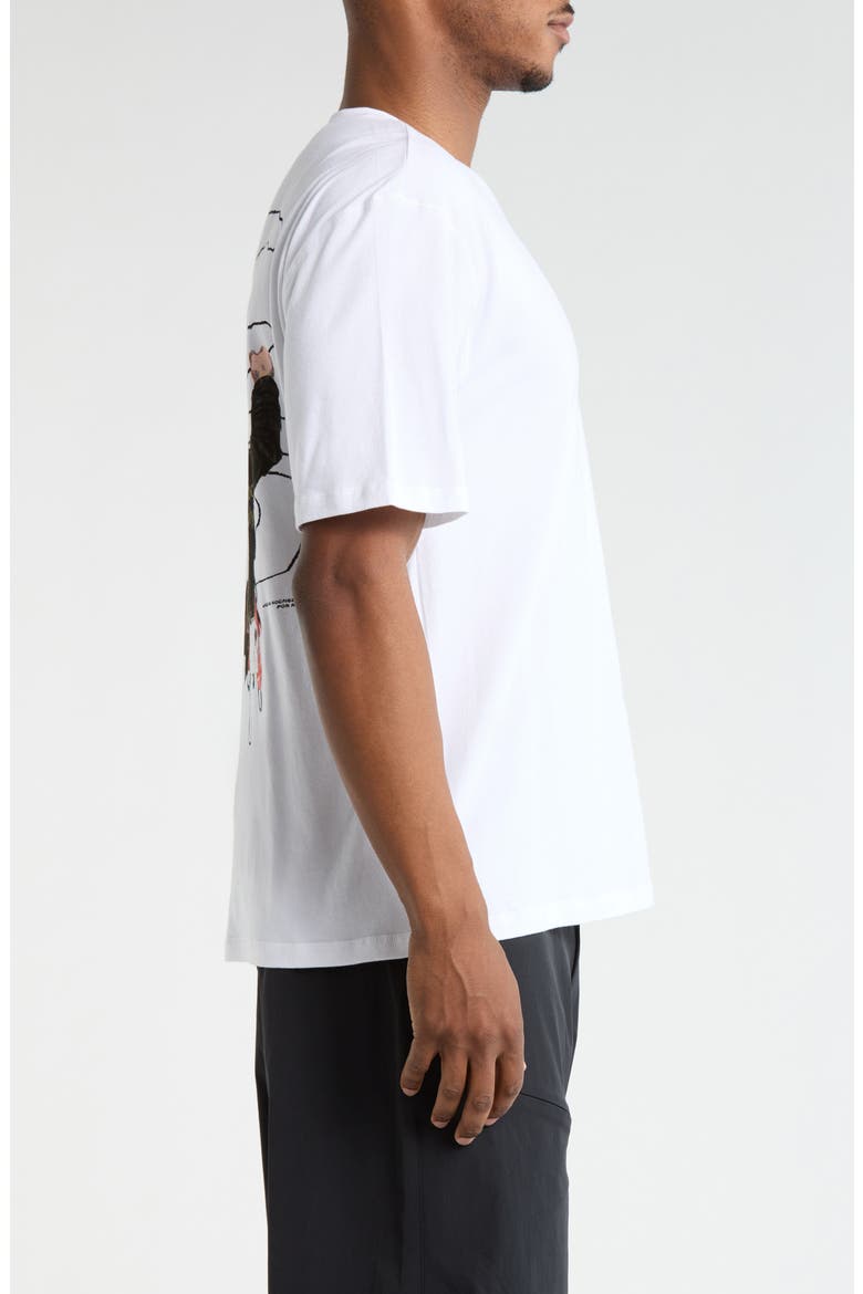 Climber Jr Graphic Cotton T-Shirt, Alternate, color, WHITE
