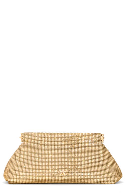 Cult Gaia Lillia Mini Clutch In Sand Dollar