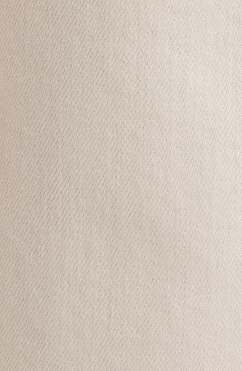 HIDDEN JEANS Pintuck Mid Rise Flare Jeans, Alternate, color, Ecru