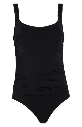 JANTZEN Jolie One-Piece Swimsuit in Black at Nordstrom Rack, Size 8