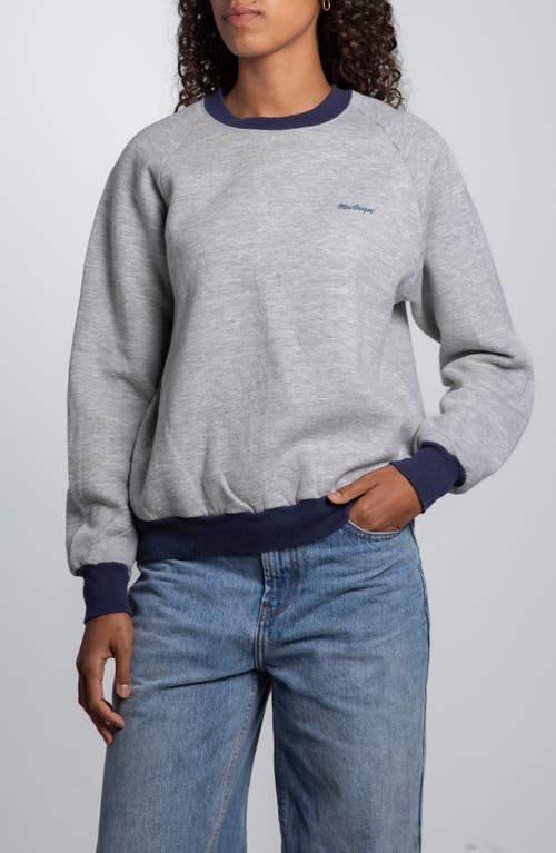 Elwood Vintage Mcgregor Two Tone Crew Sweatshirt In Multi