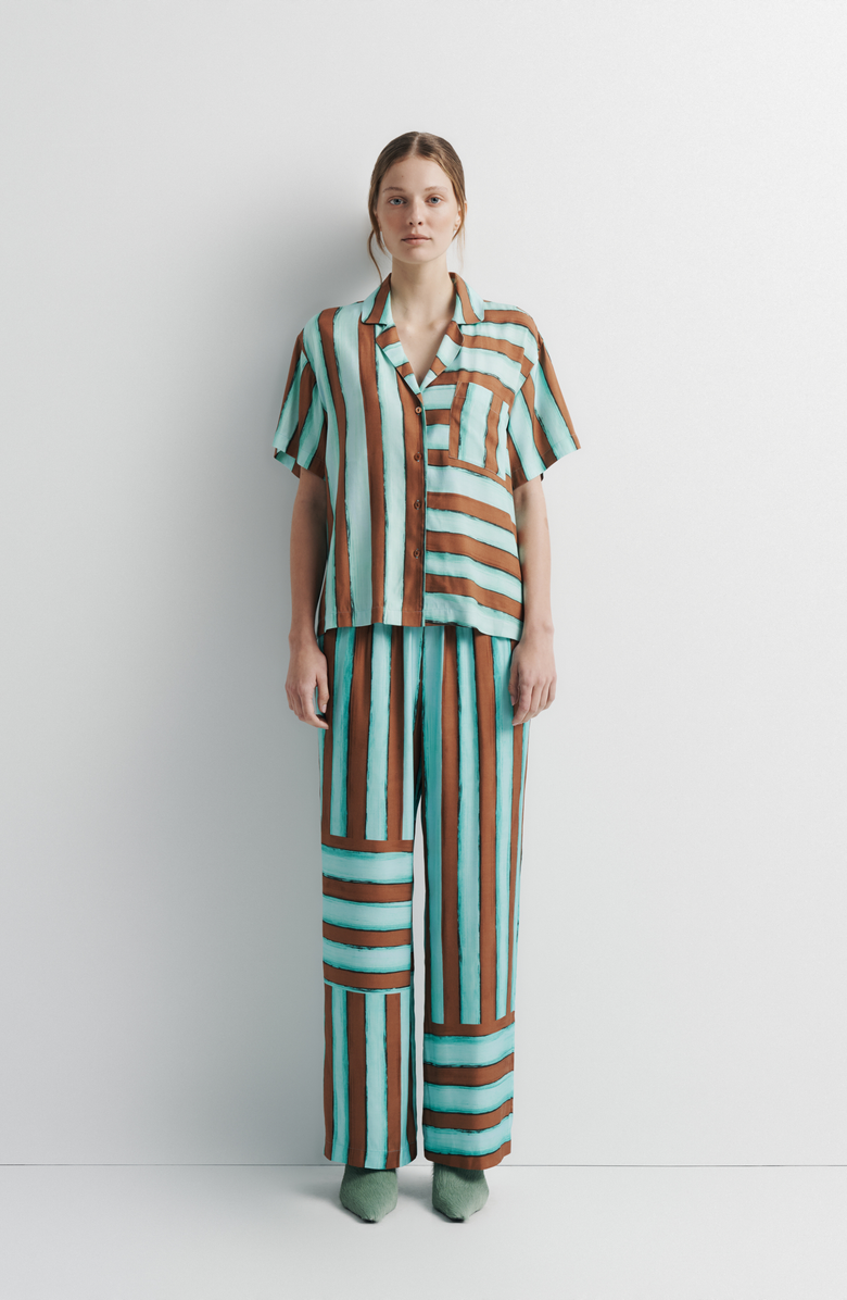 Romy Reese Shirt, Main, color, Candy Stripe