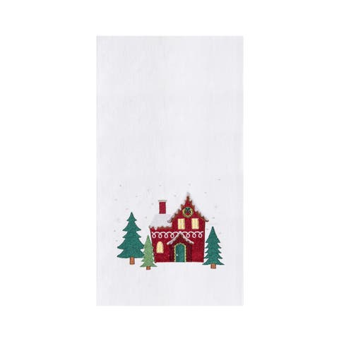 Christmas House Towel