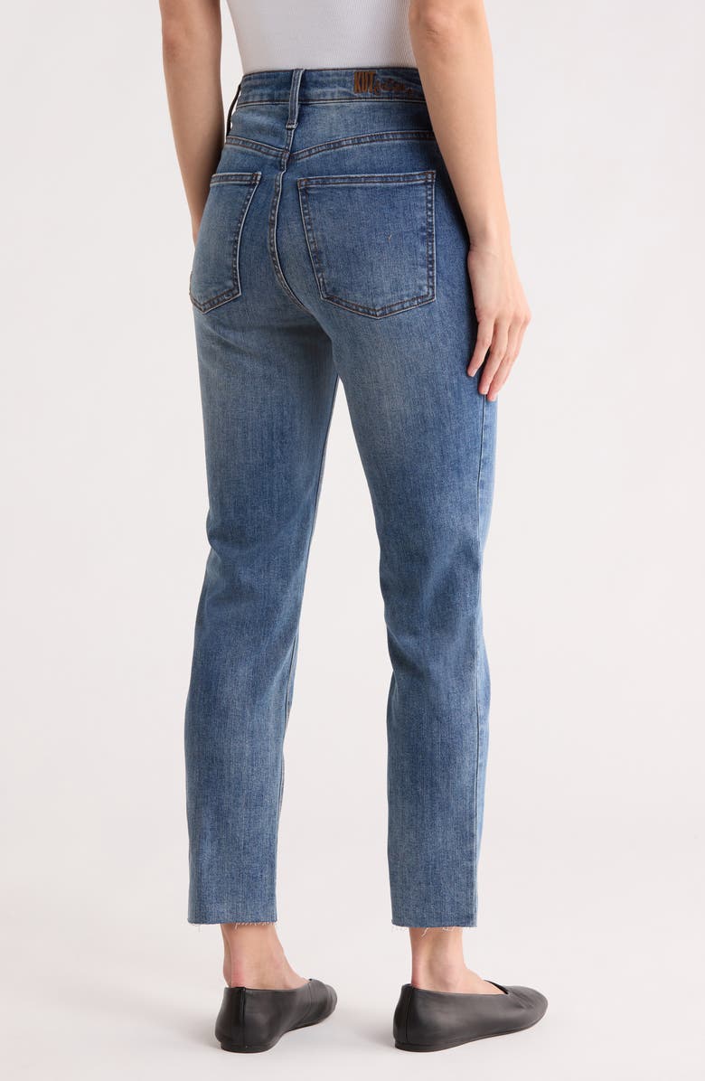KUT from the Kloth Rena High Waist Straight Leg Jeans, Alternate, color, Maple