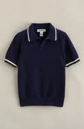 Nordstrom Kids' Texture Polo Sweater