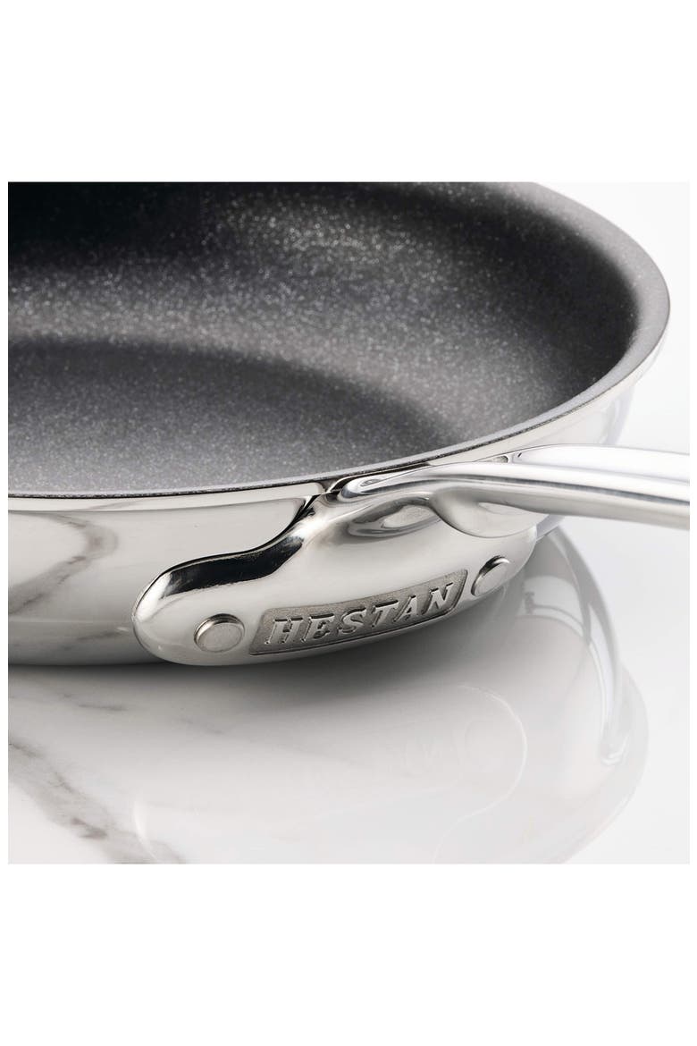 ProBond® Luxe Professional Clad Stainless Steel 12.5-Inch Nonstick Skillet, Alternate, color, NO COLOR