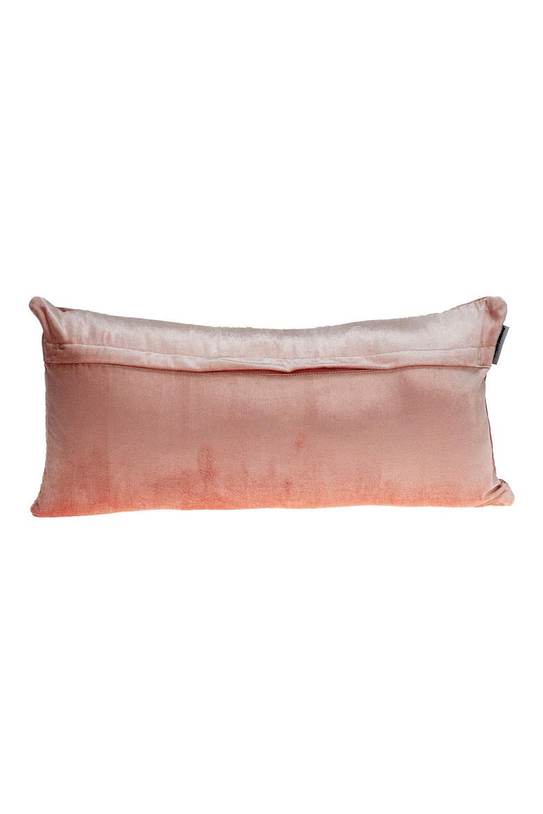 Iphis Topstitched Throw Pillow, Alternate, color, PINK