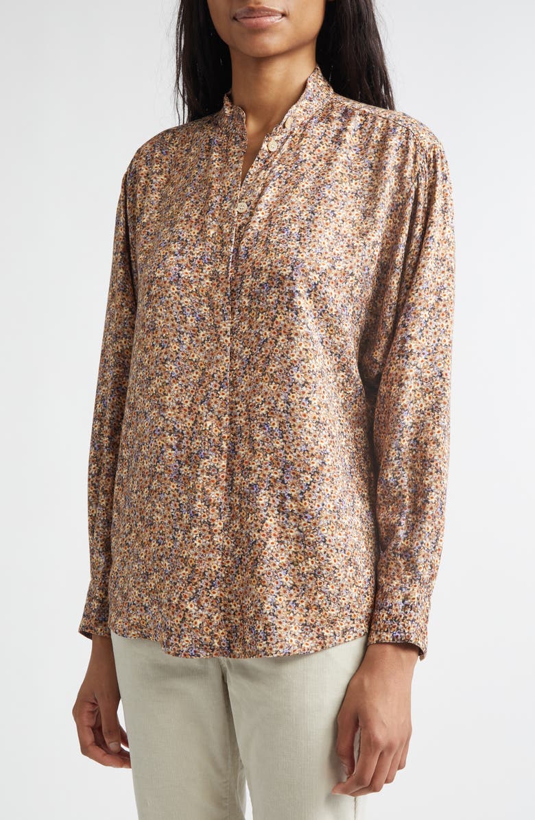 Isabel Marant Harlow Ditsy Floral Popover Top, Alternate, color, 