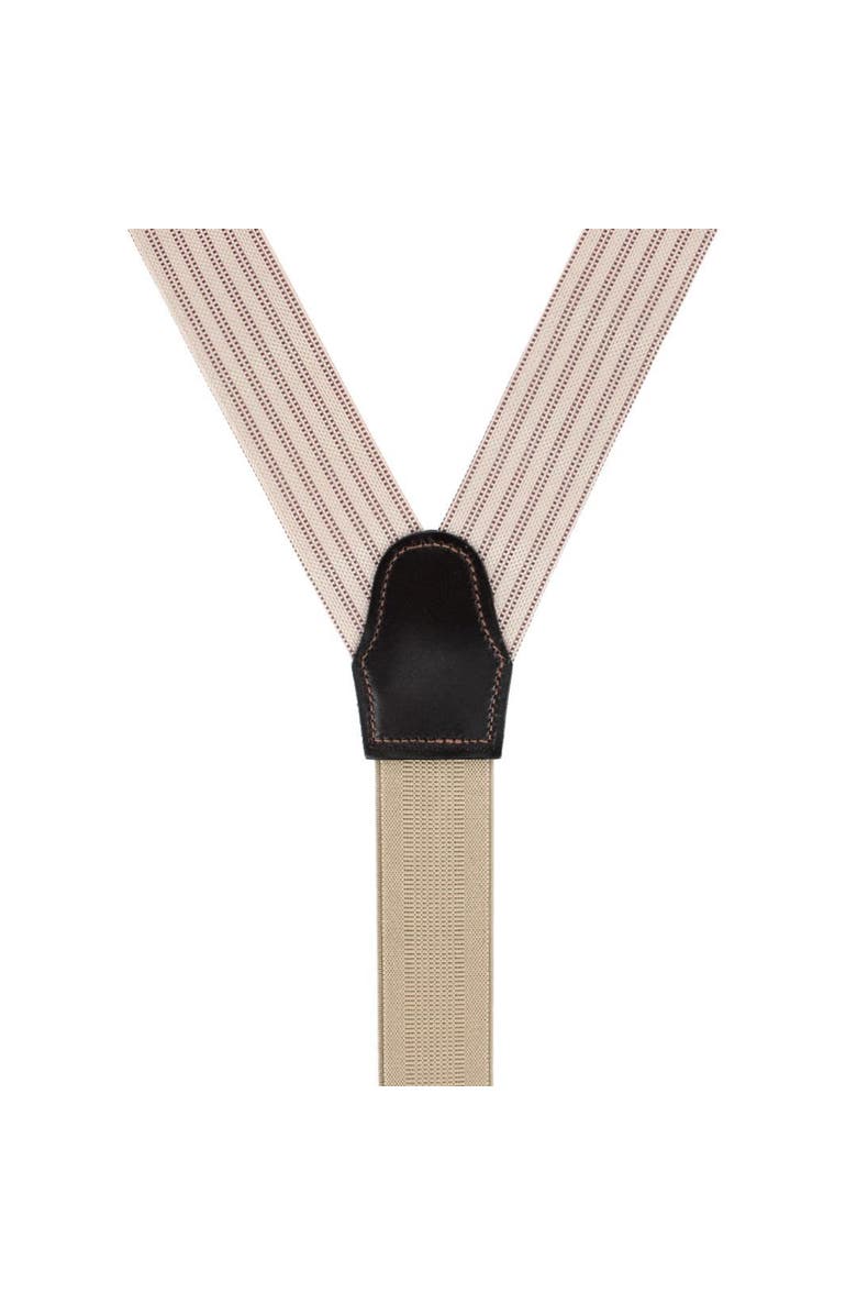 Trafalgar Booker Southern Gentleman Silk Button End Brace, Alternate, color, Khaki