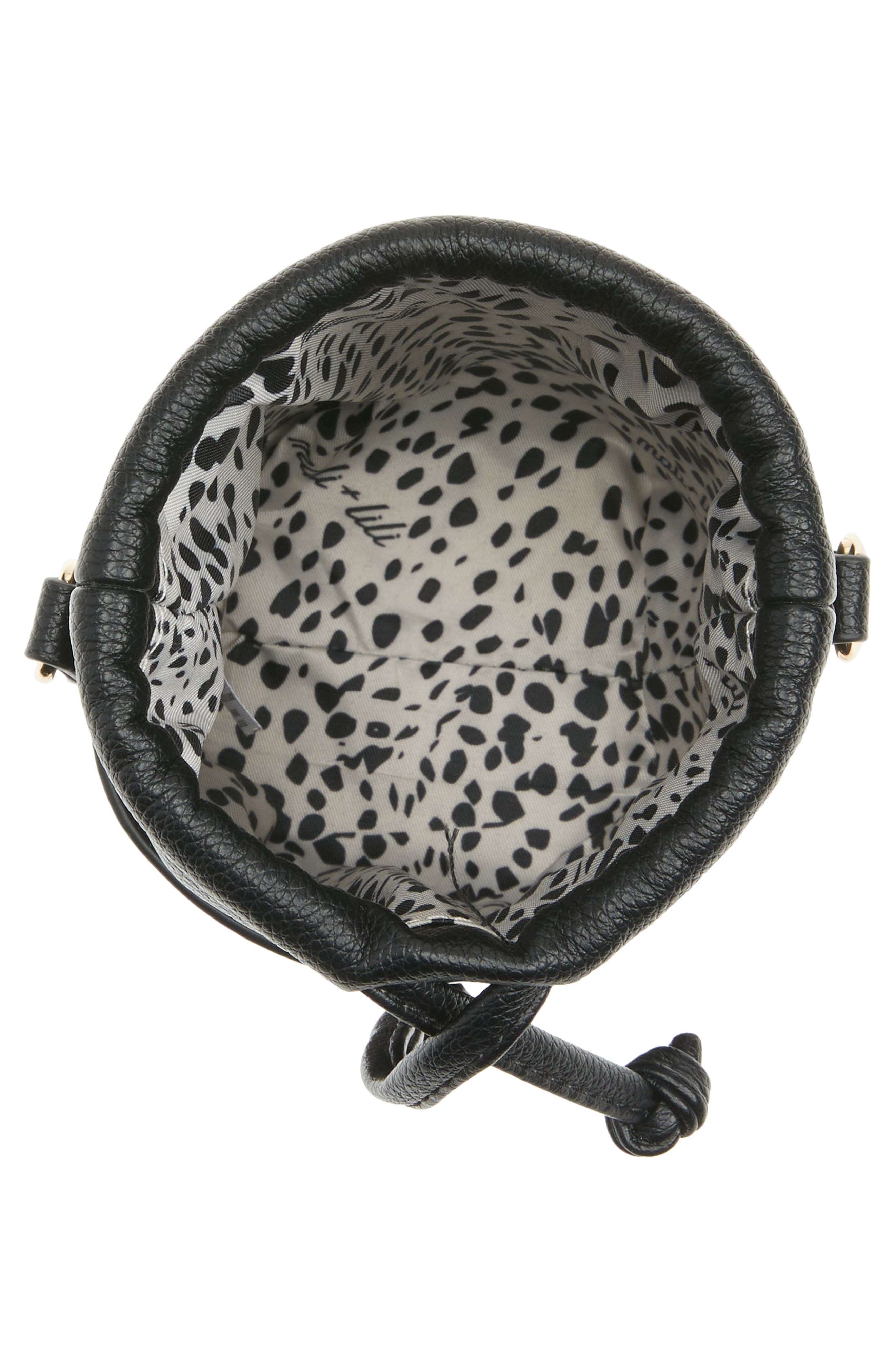 Mali + Lili Kristen Vegan Leather Water Bottle Crossbody Bag, Alternate, color, 