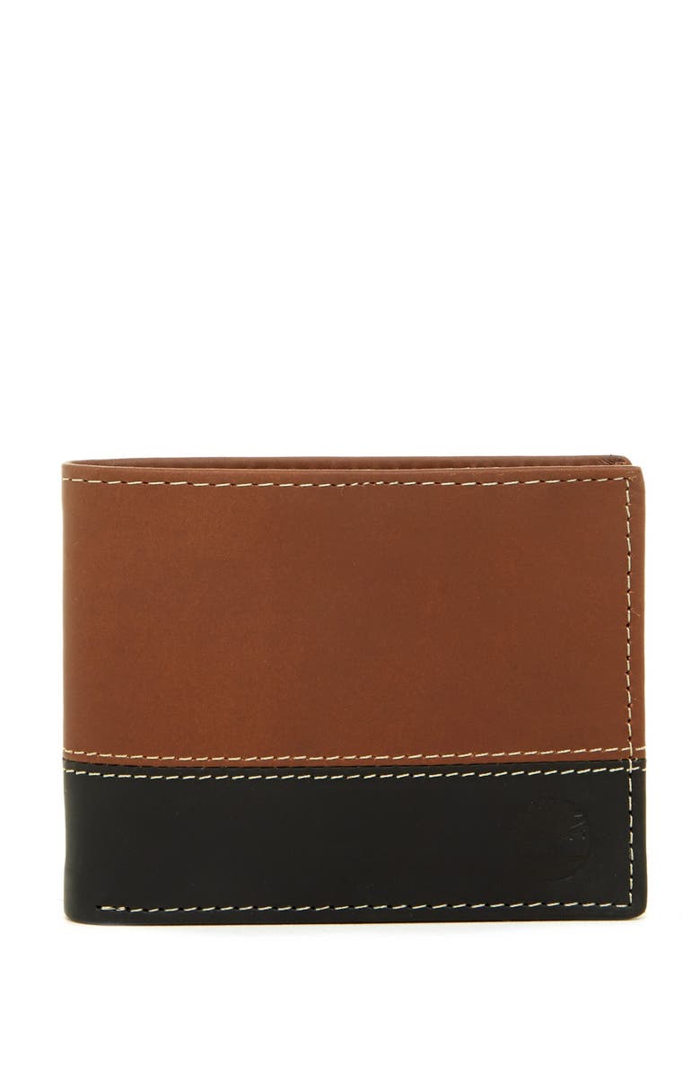 Timberland Colorblock Commuter Wallet, Main, color, 