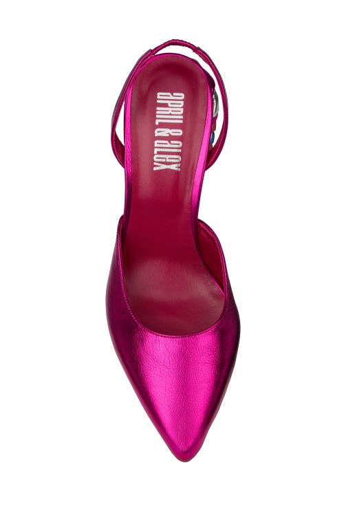 April & Alex Athena Rose Sling In Pink