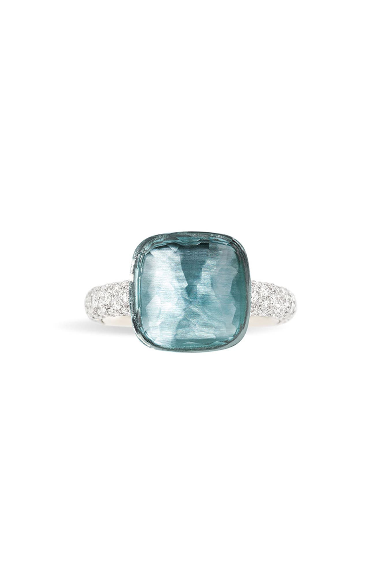 Pomellato Nudo Maxi Ring In Blue