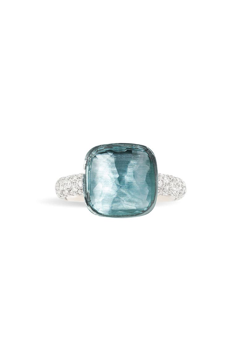 Nudo Maxi Ring, Main, color, BLUE TOPAZ DIAMONDS