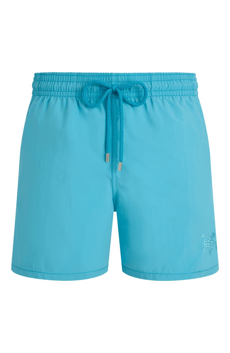 Vilebrequin Men's Ronde Des Tortues Aqua Reactive Swim Shorts, Alternate, color, Bora Bora