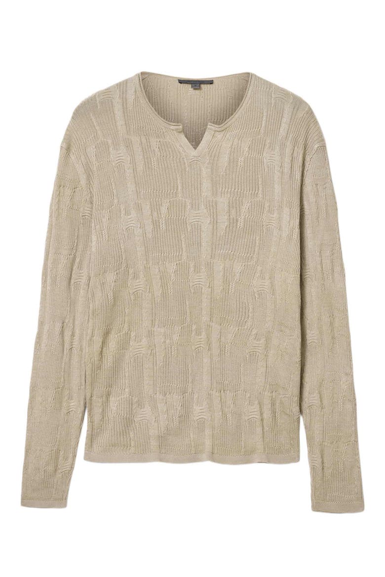 Vinny Broken Pattern Henley, Alternate, color, SPRUCE