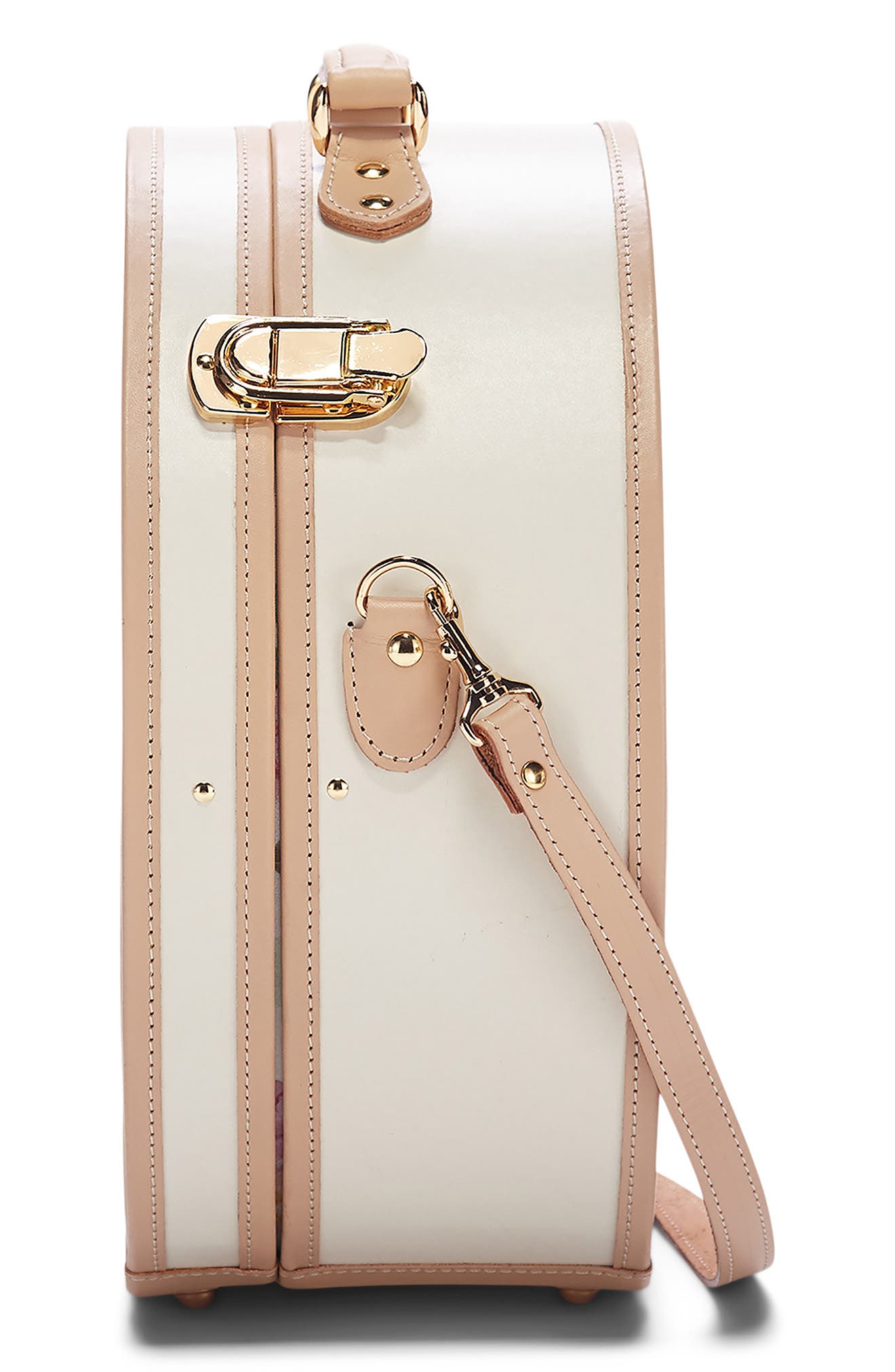 SteamLine Luggage The Sweetheart Large Hatbox, Alternate, color, 