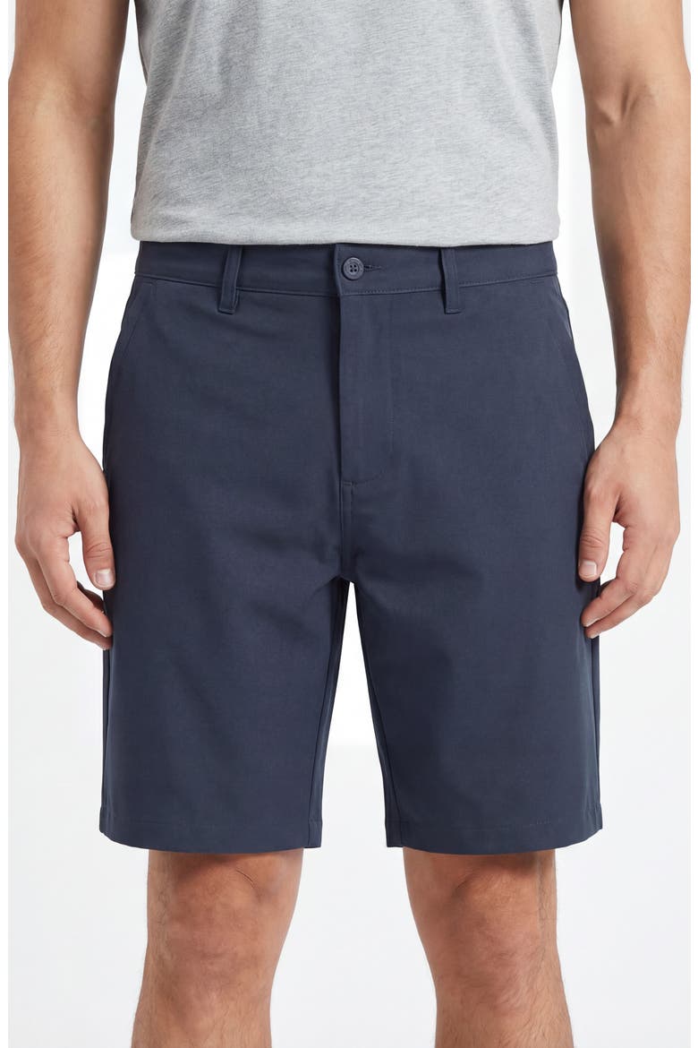 Hybrid Stretch Shorts, Main, color, BLACK