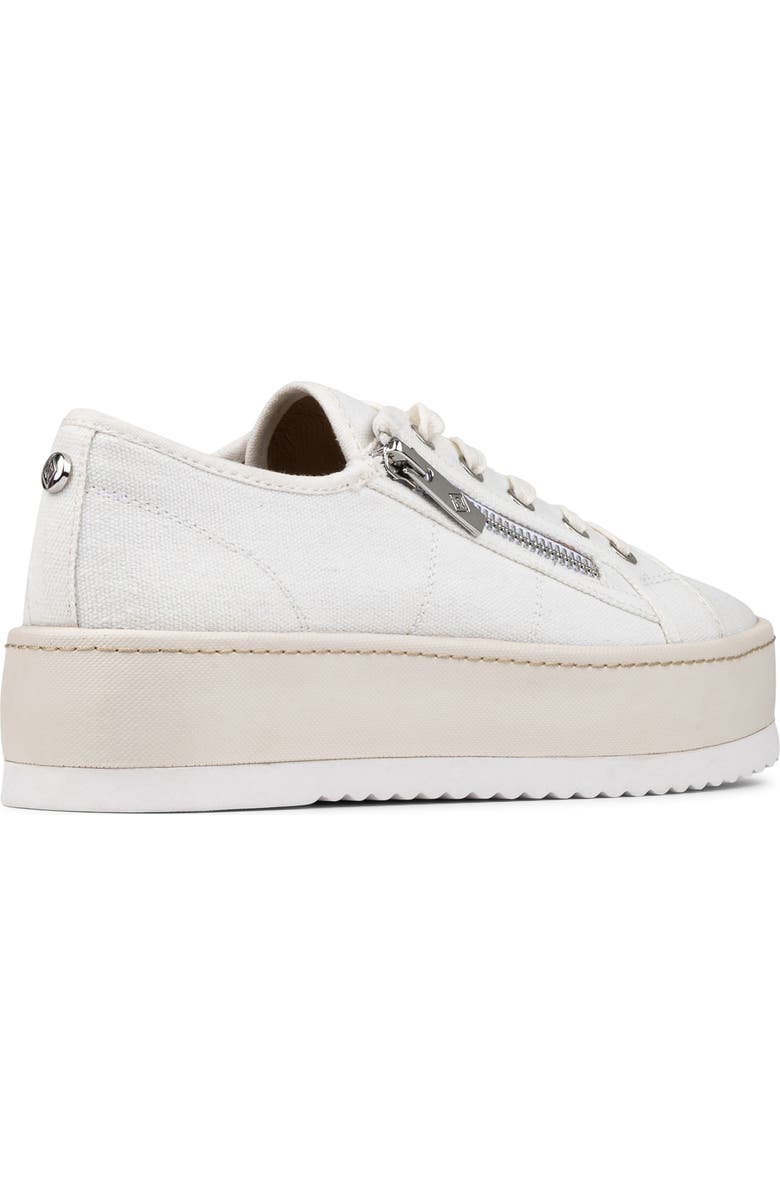 Donald Pliner Fatimah Platform Sneaker, Alternate, color, White