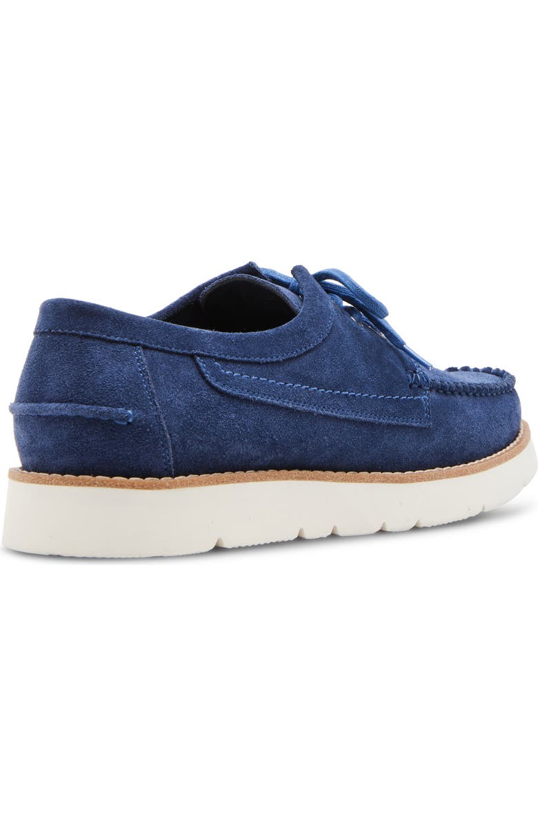 Steve Madden Kolt Moc Toe Derby, Alternate, color, Navy Suede