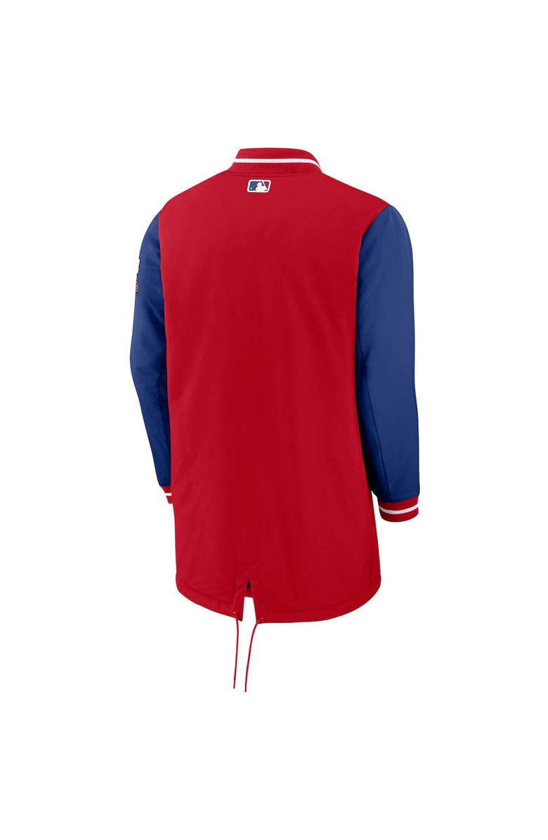 Nike Men's Nike Red Philadelphia Phillies Dugout Performance Full-Zip Jacket, Alternate, color,