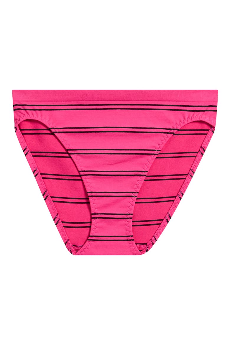From the Start Bikini Cut Briefs, Alternate, color, PINK COMBO STRIPE