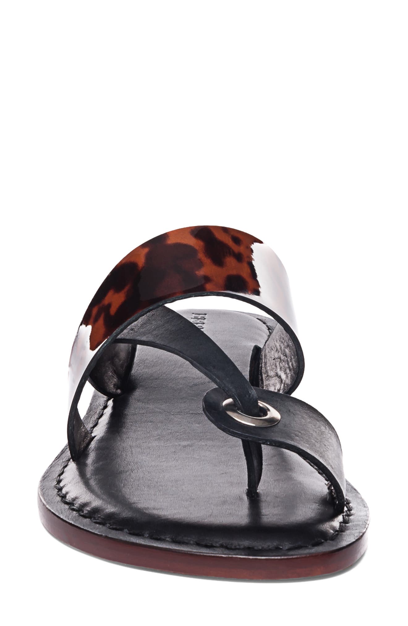 Tia Sandal, Alternate, color, BLACK/ TORTOISE