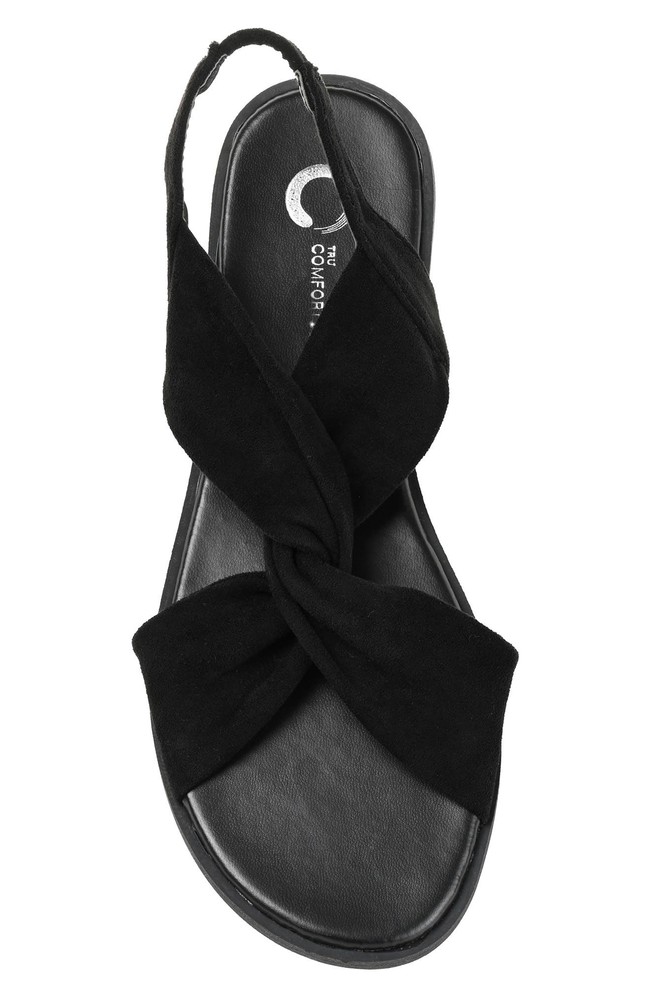 Journee Collection Deleece Sandal, Alternate, color, 