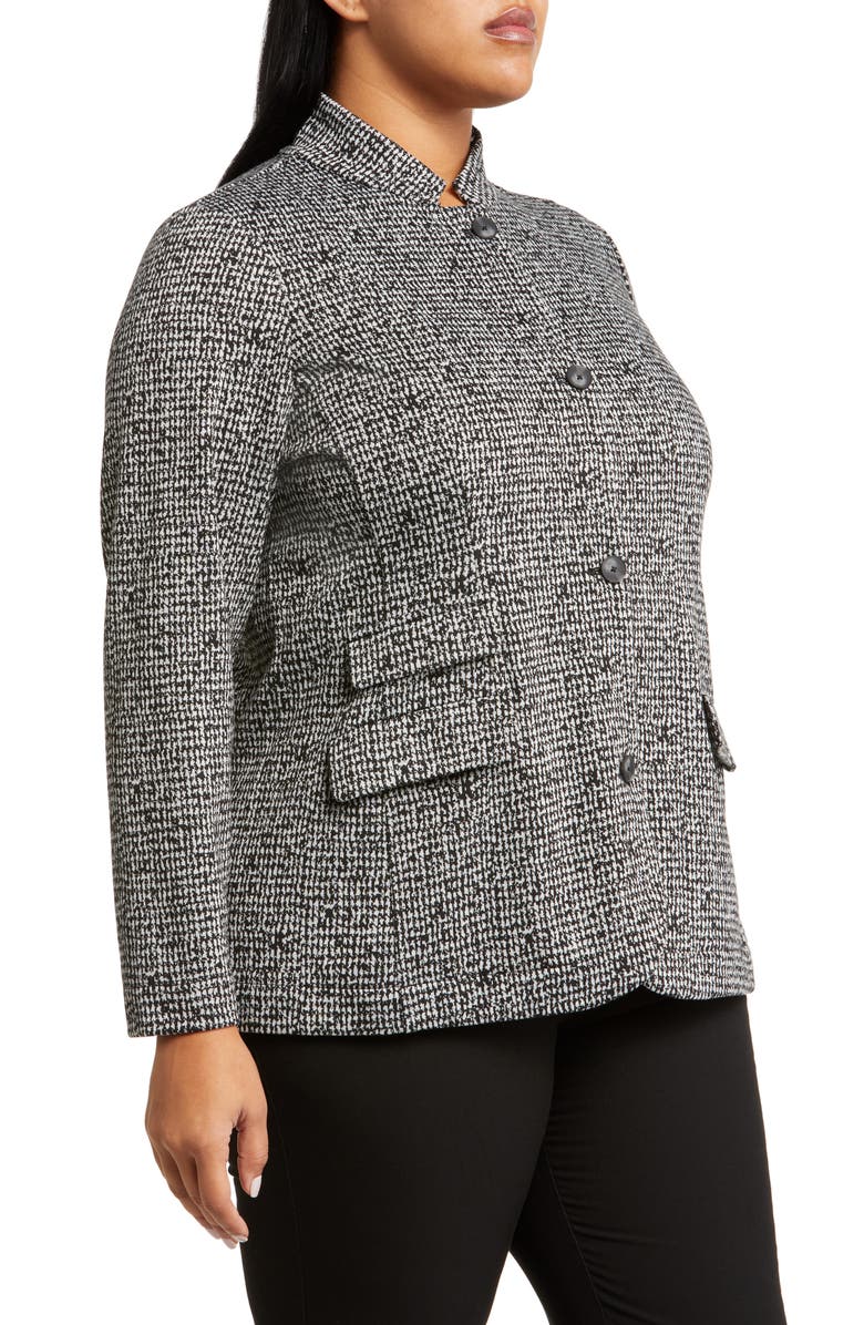 NIC+ZOE Etched Tweed Jacket, Alternate, color, 