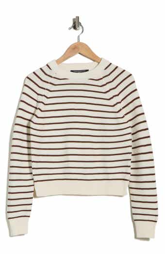 French Connection Mozart Stripe Crewneck Sweater