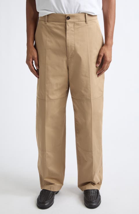 Cotton Gabardine Trousers