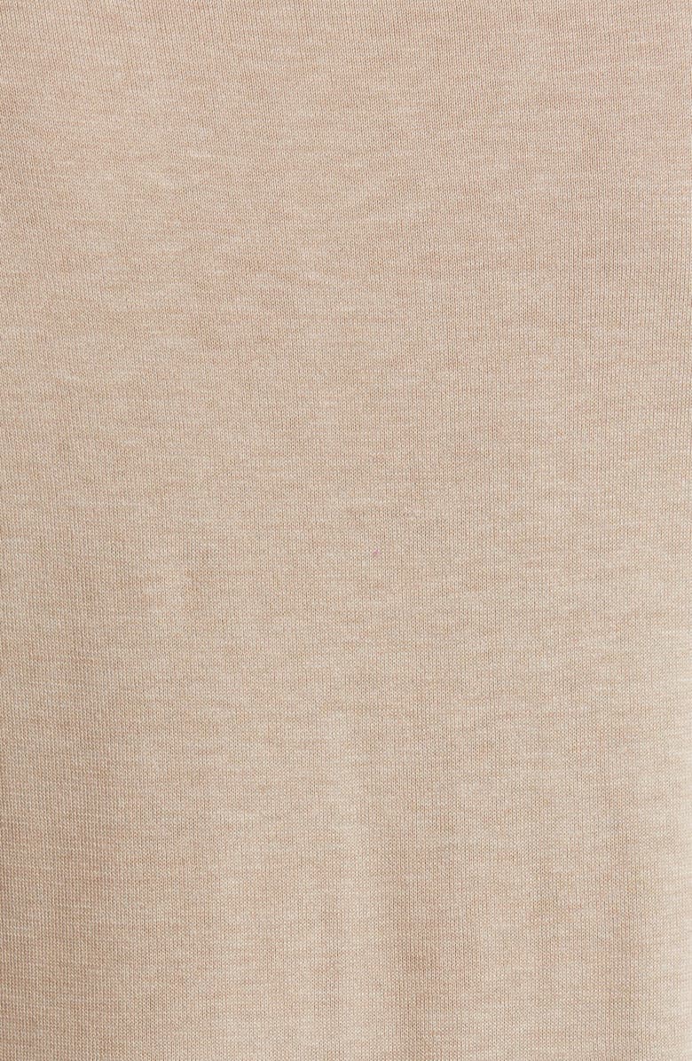 Jack Victor Victoria Cotton & Silk T-Shirt, Alternate, color, Sand