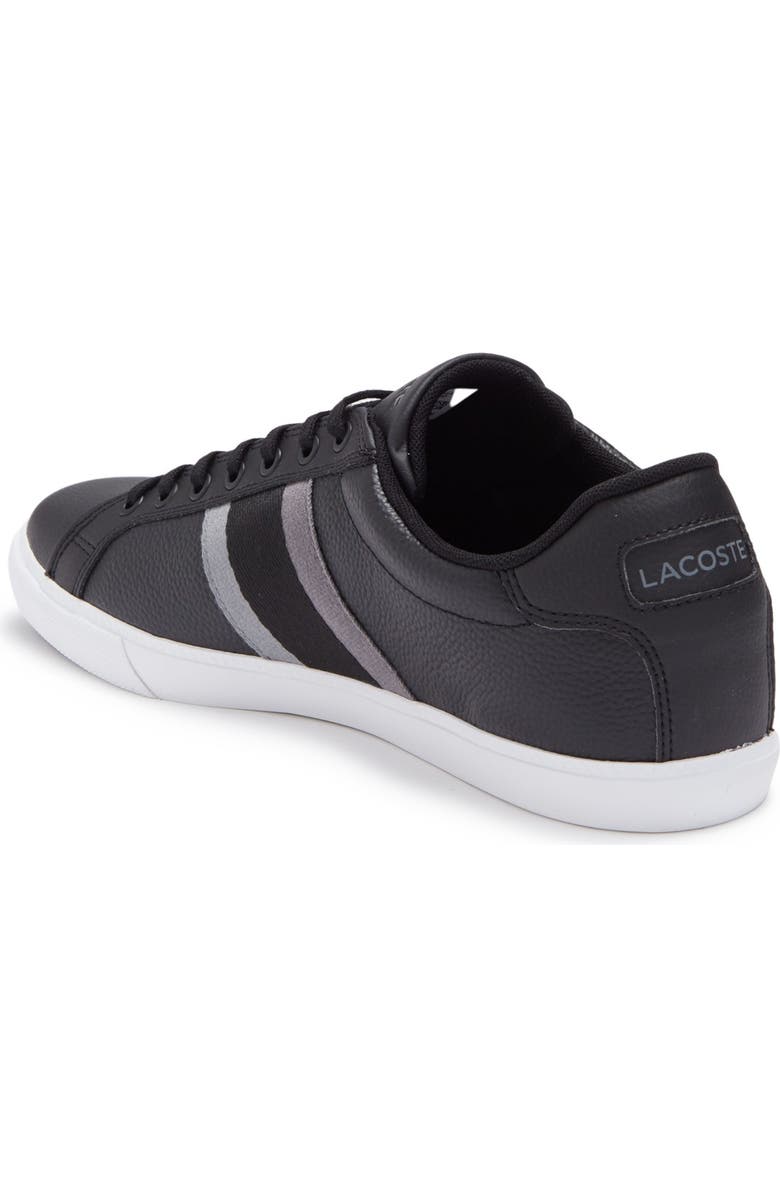 Lacoste Grad Vulc 120 Low Top Sneaker, Alternate, color, 237 Blk/Dk Gry