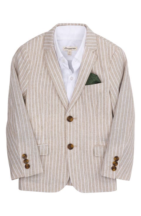 Kids' Cotton & Linen Sport Coat (Toddler & Little Kid)