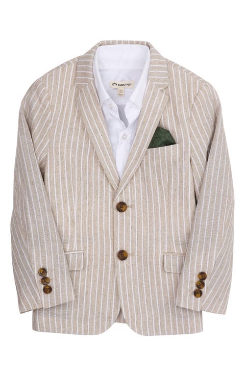 Appaman Boys' Sports Jacket - Little Kid, Big Kid In Sand Stripe